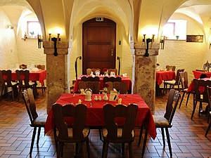 Gaststube im Hotel Folklorehof